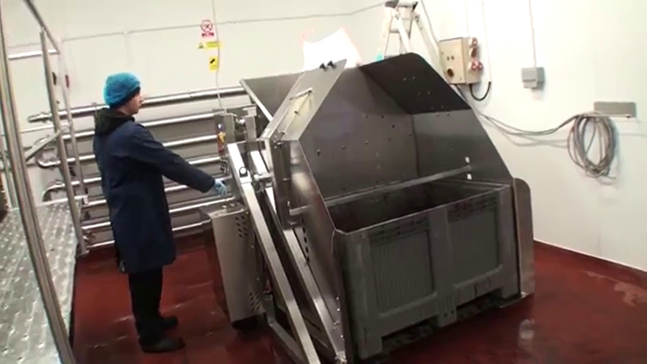 Pallet Bin Tipper for boxes with fruits and vegetables 400 kg