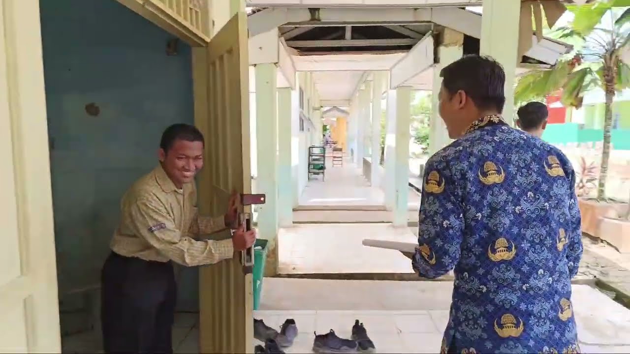 Lomba kebersihan dan keindahan kelas SMKN I Sangatta Utara