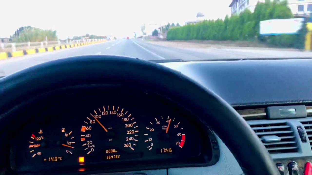 W210 Mercedes E200 Kompressor 0-100 Acceleration 186HP #Turkey#Mercedes#W210 #Acceleration#Topspeed