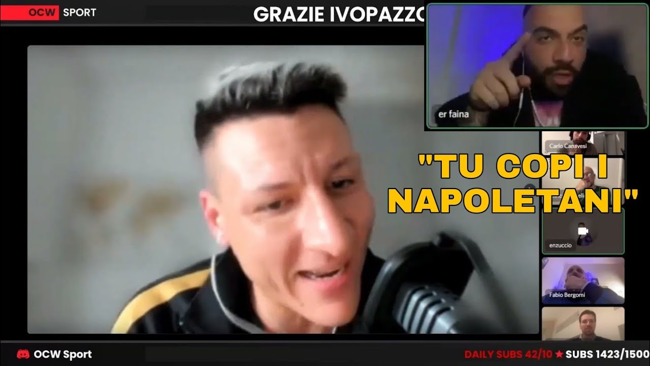 SCONTRO PESANTISSIMO TRA ER FAINA E ENZUCCIO A OCW: 