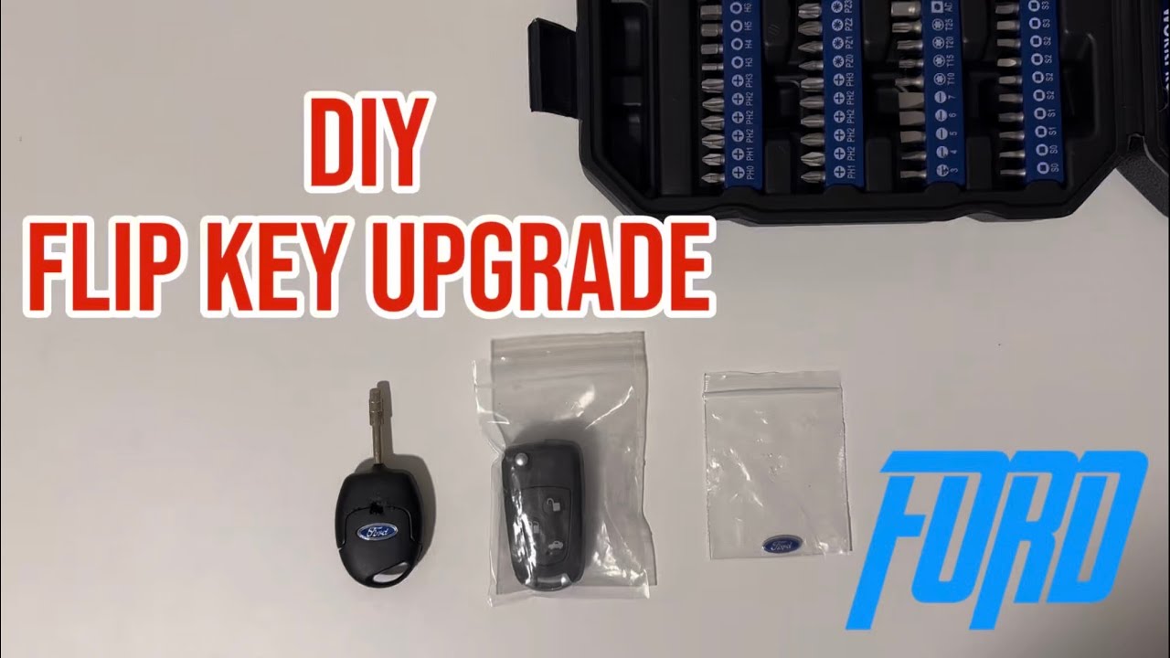 FORD FOCUS MK1 FLIP KEY FOB UPGRADE 