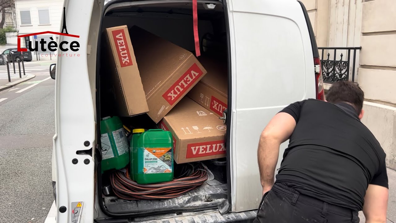 Pose d’1 VELUX et de 2 volets solaires