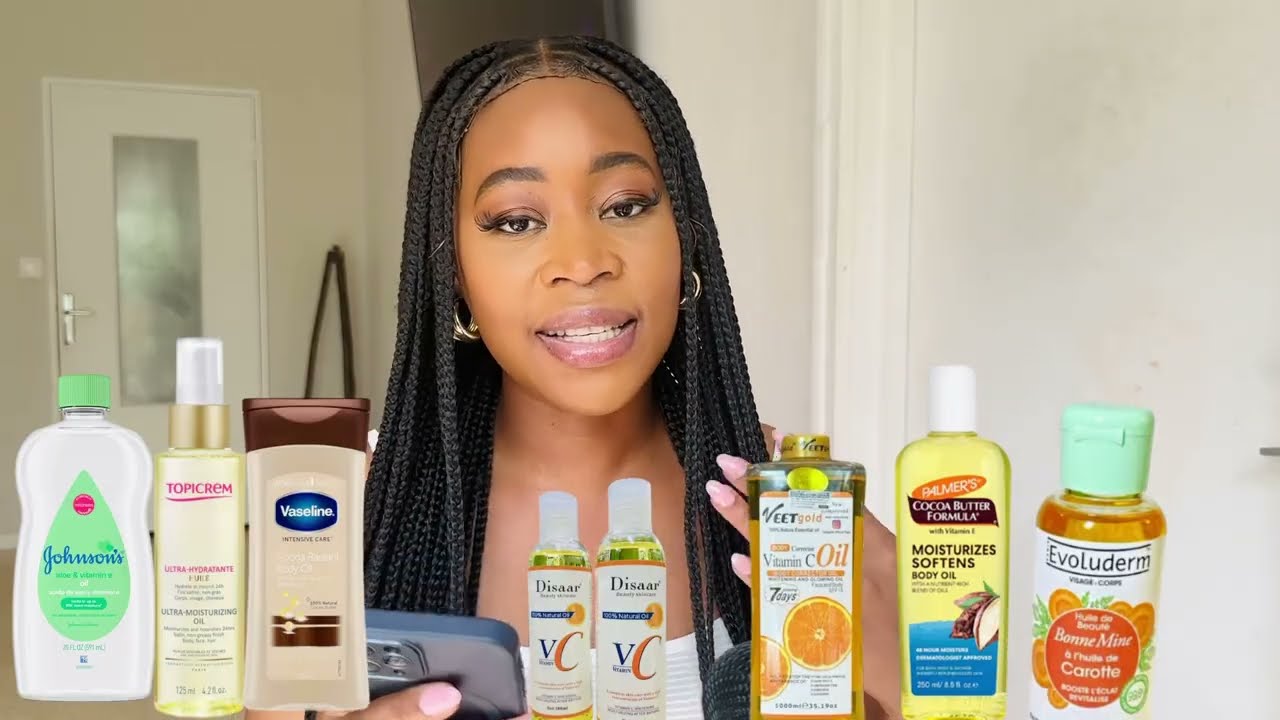 7 MEILLEURS HUILES INDISPENSABLES POUR UNE BELLE PEAU &Eacute;CLATANTE teint caramel choco 