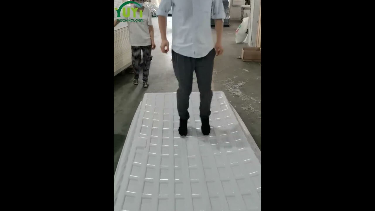 China 4x4 4x8 ABS Plastic Hydroponic Flood and Drain Trays