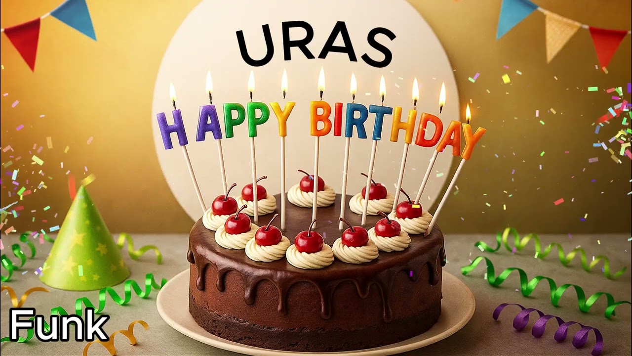 Happy Birthday URAS.  Funk Version