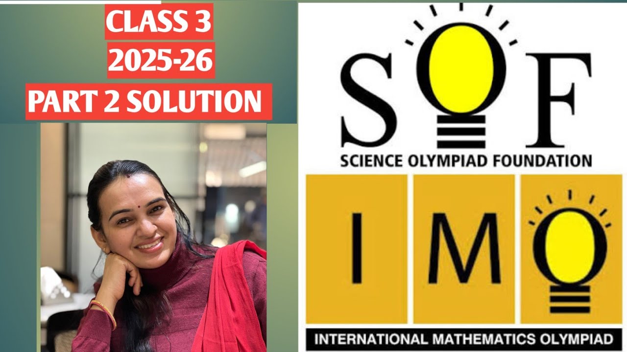 Class 3 IMO Olympiad | 2025-26 Paper Complete Solution | Must Watch @Solution_adda5321 #IMOClass3 