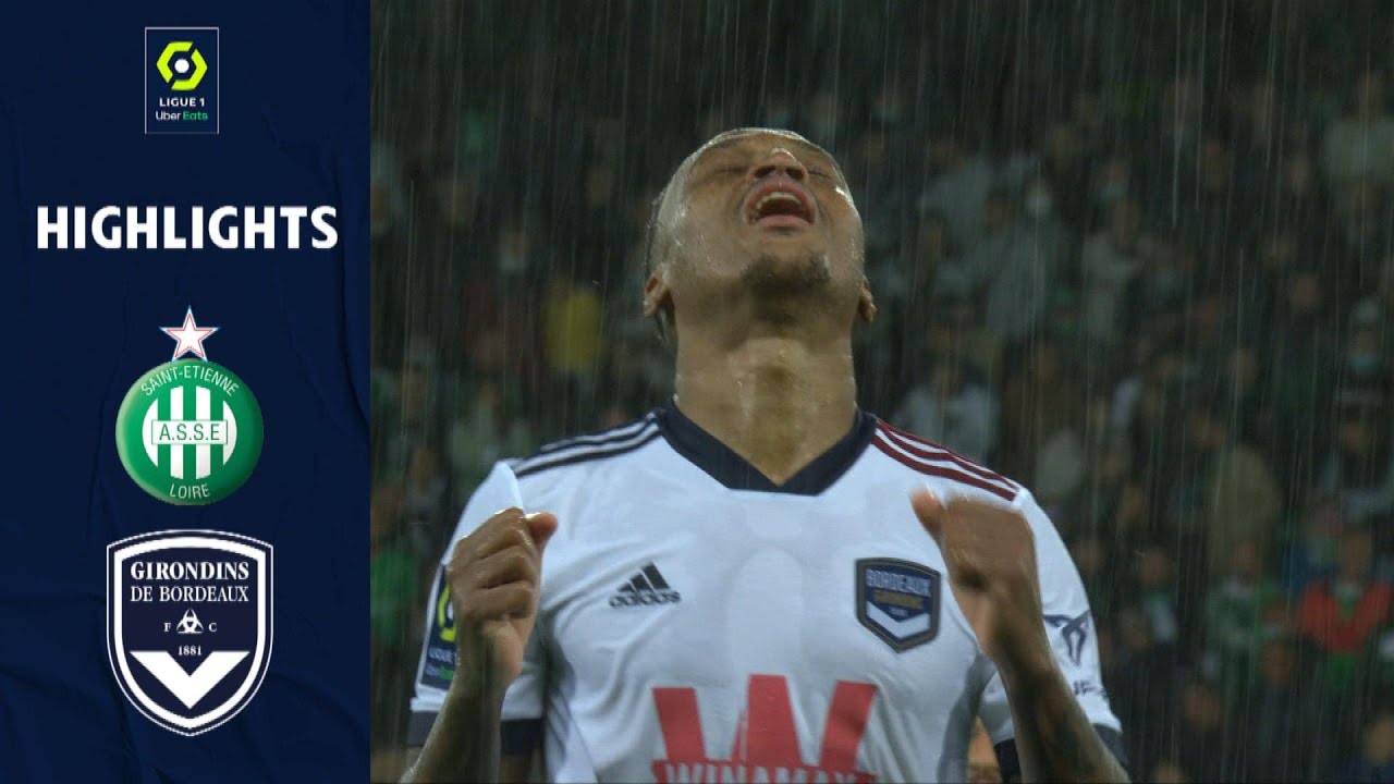 AS SAINT-ÉTIENNE - FC GIRONDINS DE BORDEAUX (1 - 2) - Highlights - (ASSE - GdB) / 2021-2022