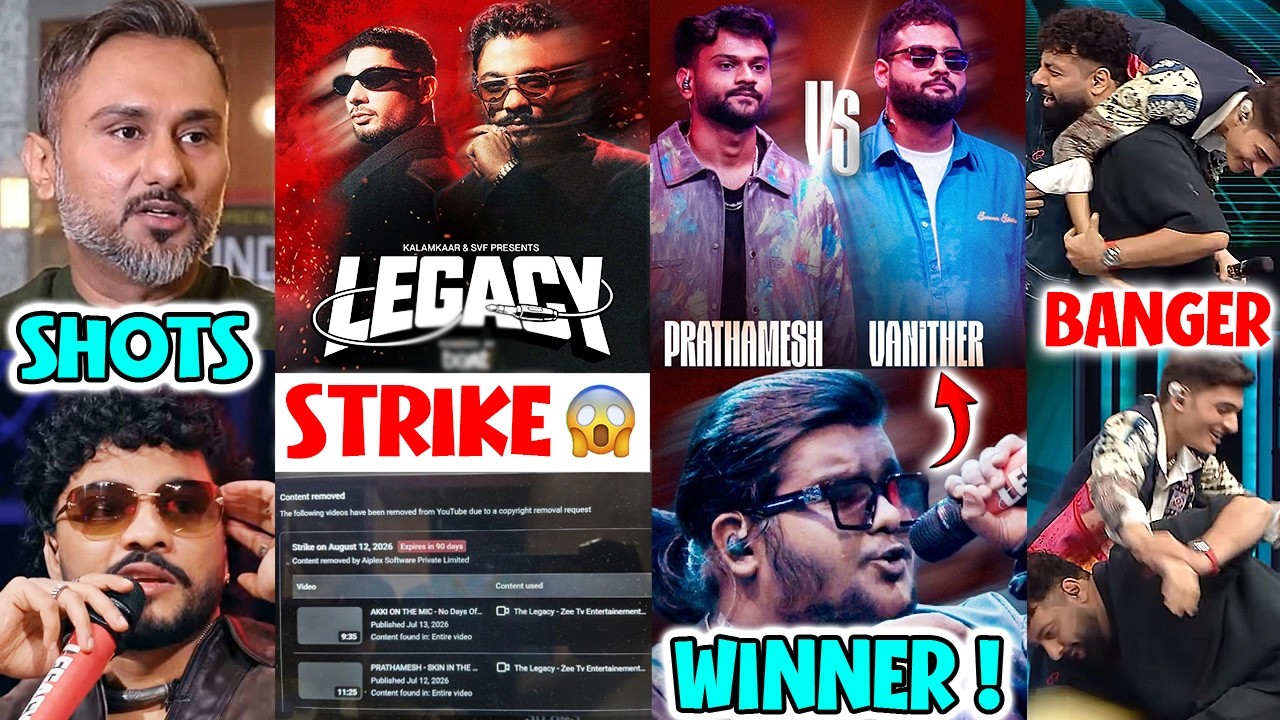 LEGACY STRIKE💔RESPOND | PRATHAMESH VS VANITHER🙄| HUSTLE 5 - KAI REACTS | YO YO VS RAFTAAR, RAGA