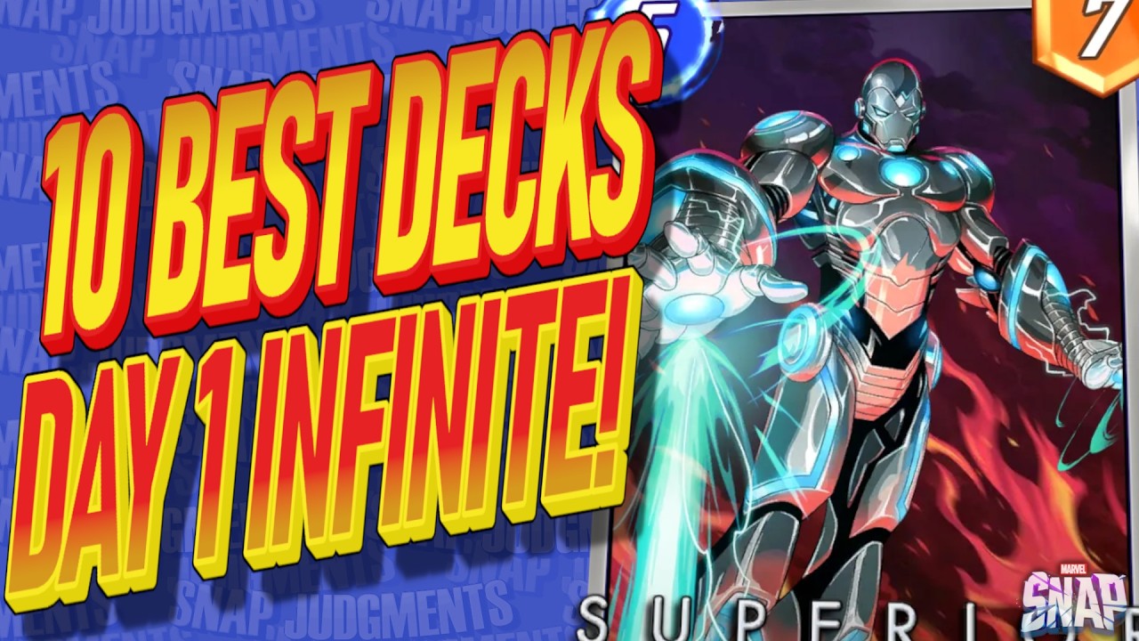 Do YOU Want to Hit Infinite? These are the BEST Day 1 Infinite Decks! Marvel Snap