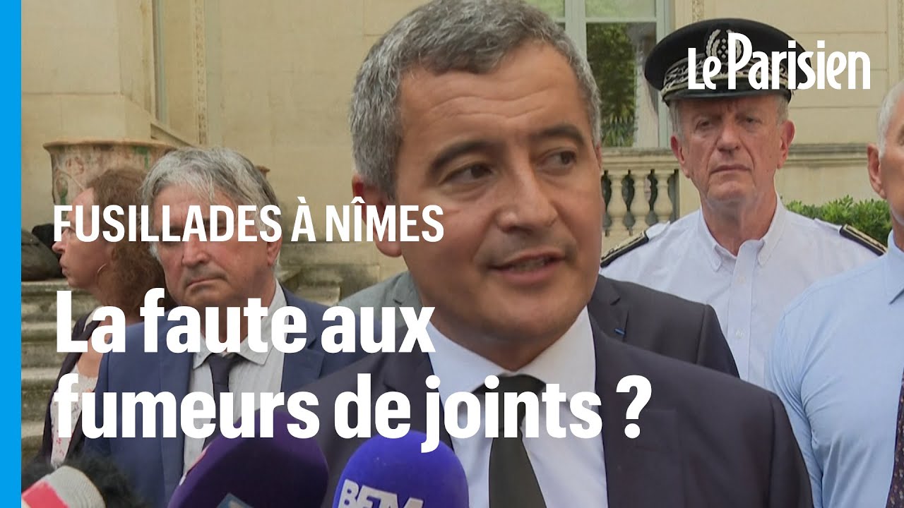 Nîmes : Darmanin annonce des renforts « pour pilonner les points de deal »