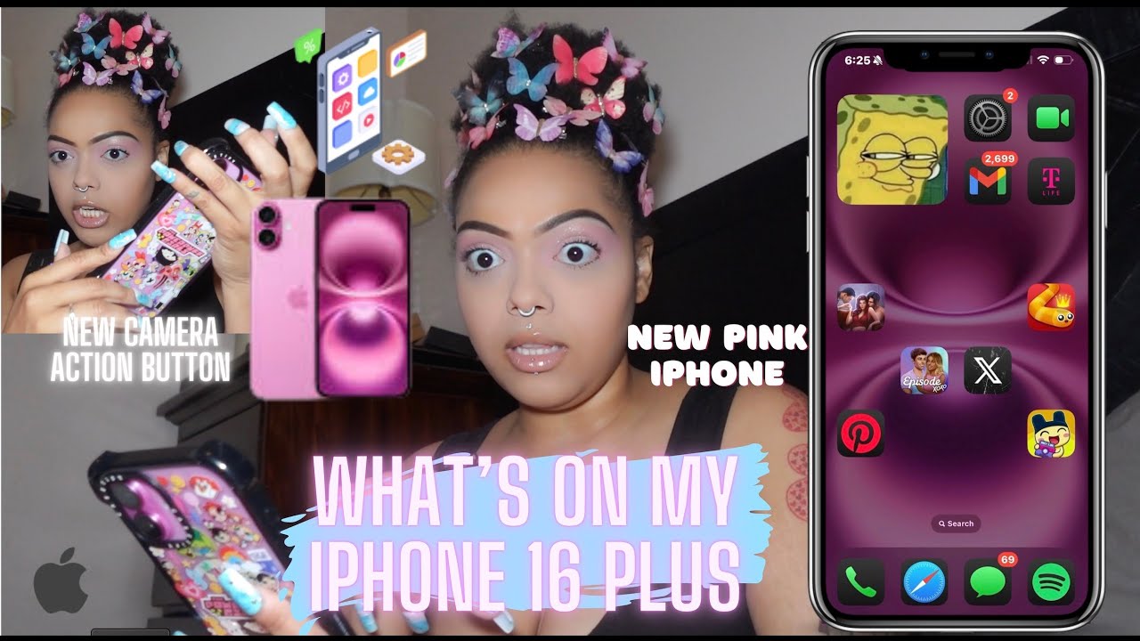 What's on my iPhone 16 plus ❀°•♥