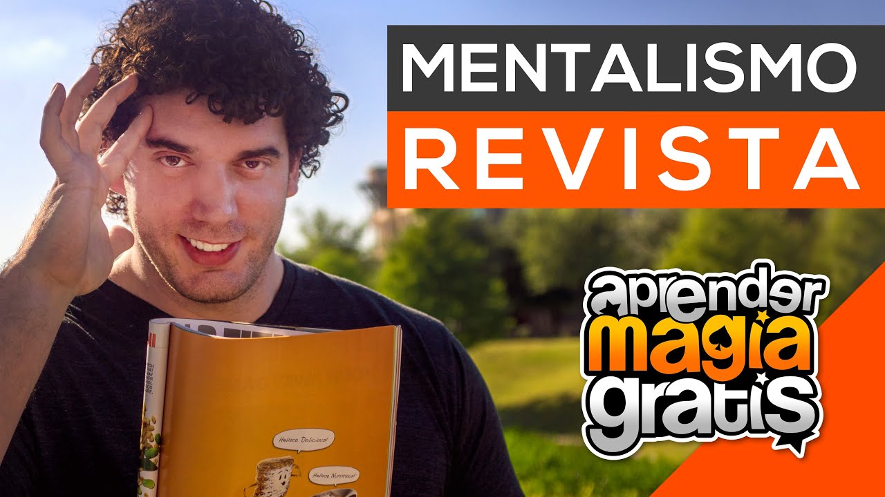 Mentalismo con Revista o libro, como leer la mente de las personas | Mentalismo