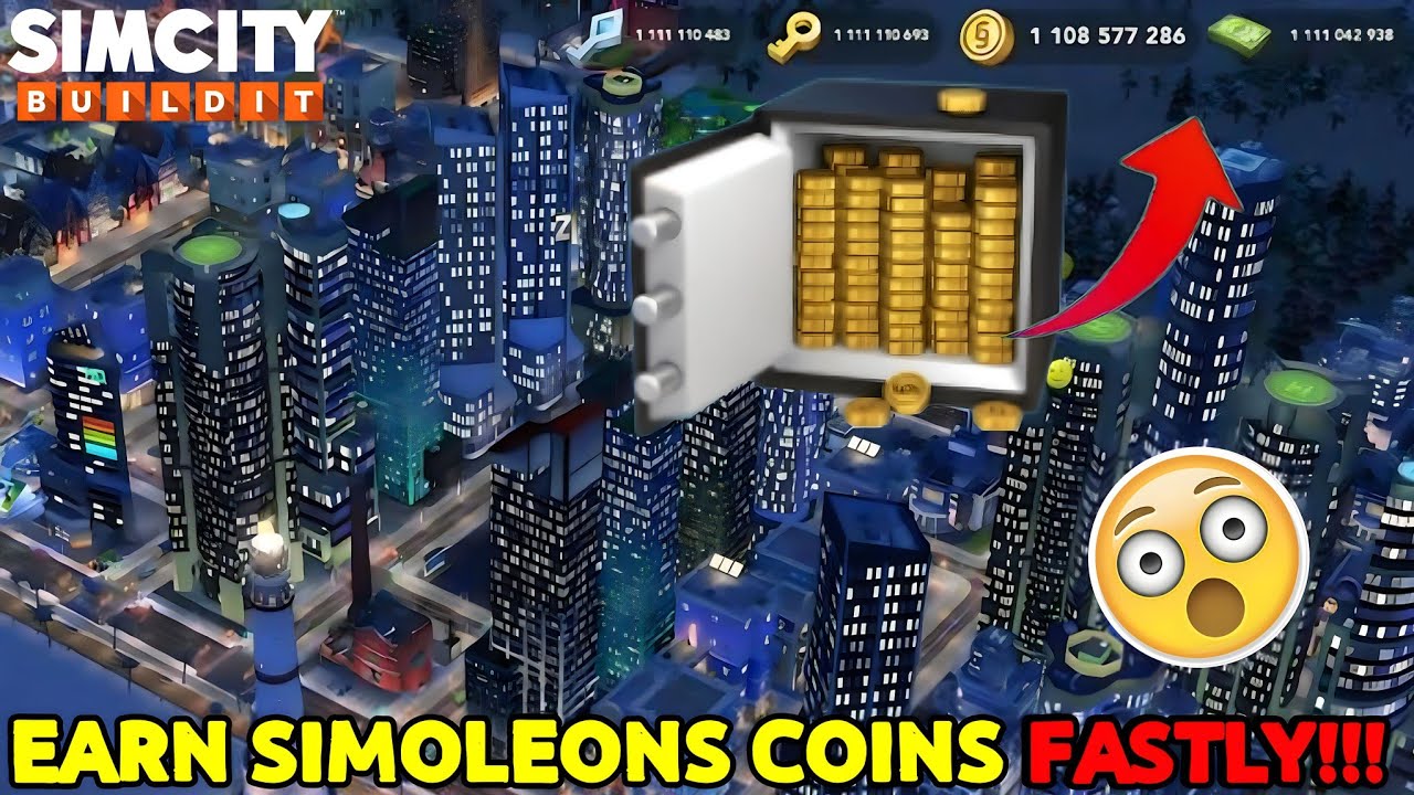 How To Earn Simoleons Coins FAST!! 😍 | Get Simoleons Easily In SimCity BuildIt! 🔥