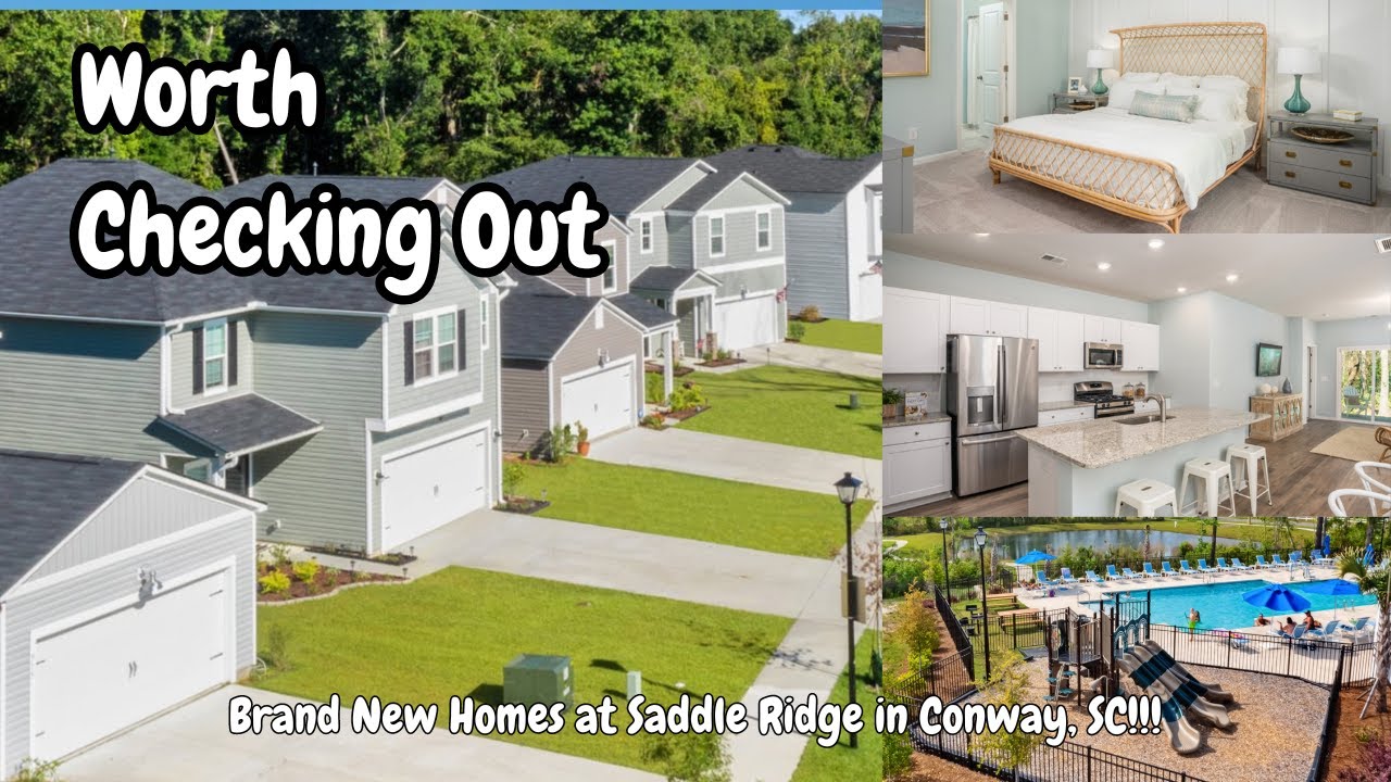 Discover New Homes at Saddle Ridge by Lennar Homes in Conway, SC | Explore Dover & Columbia Models!