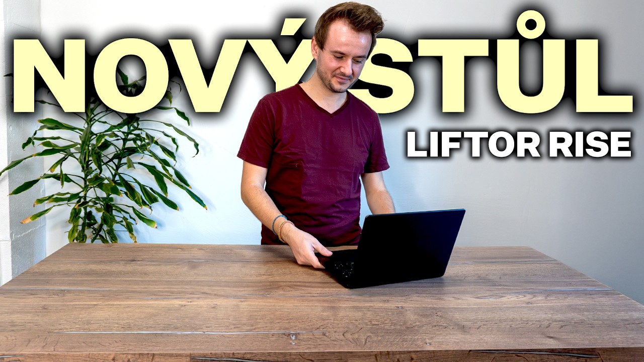 MŮJ NOVÝ STŮL NA VLOGY!! 🤩 Liftor Rise