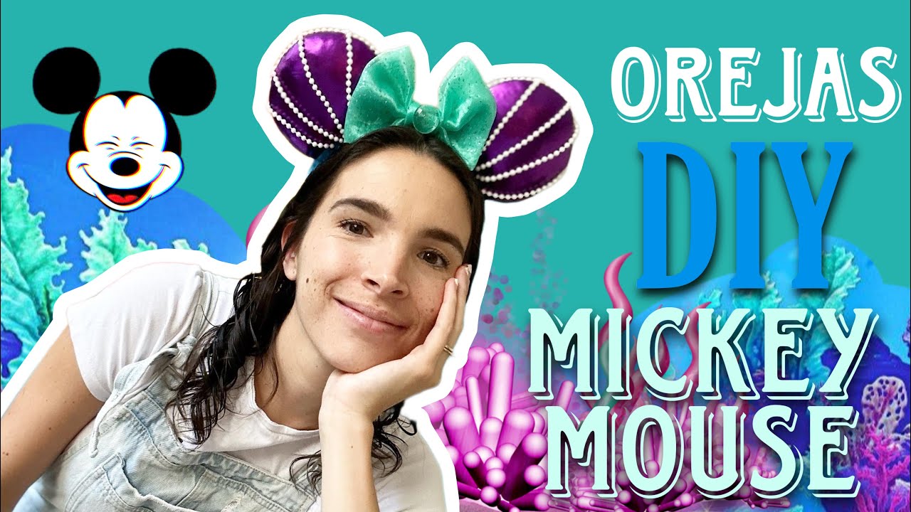 Mickey ears DIY / Orejas de Mickey Mouse caseras