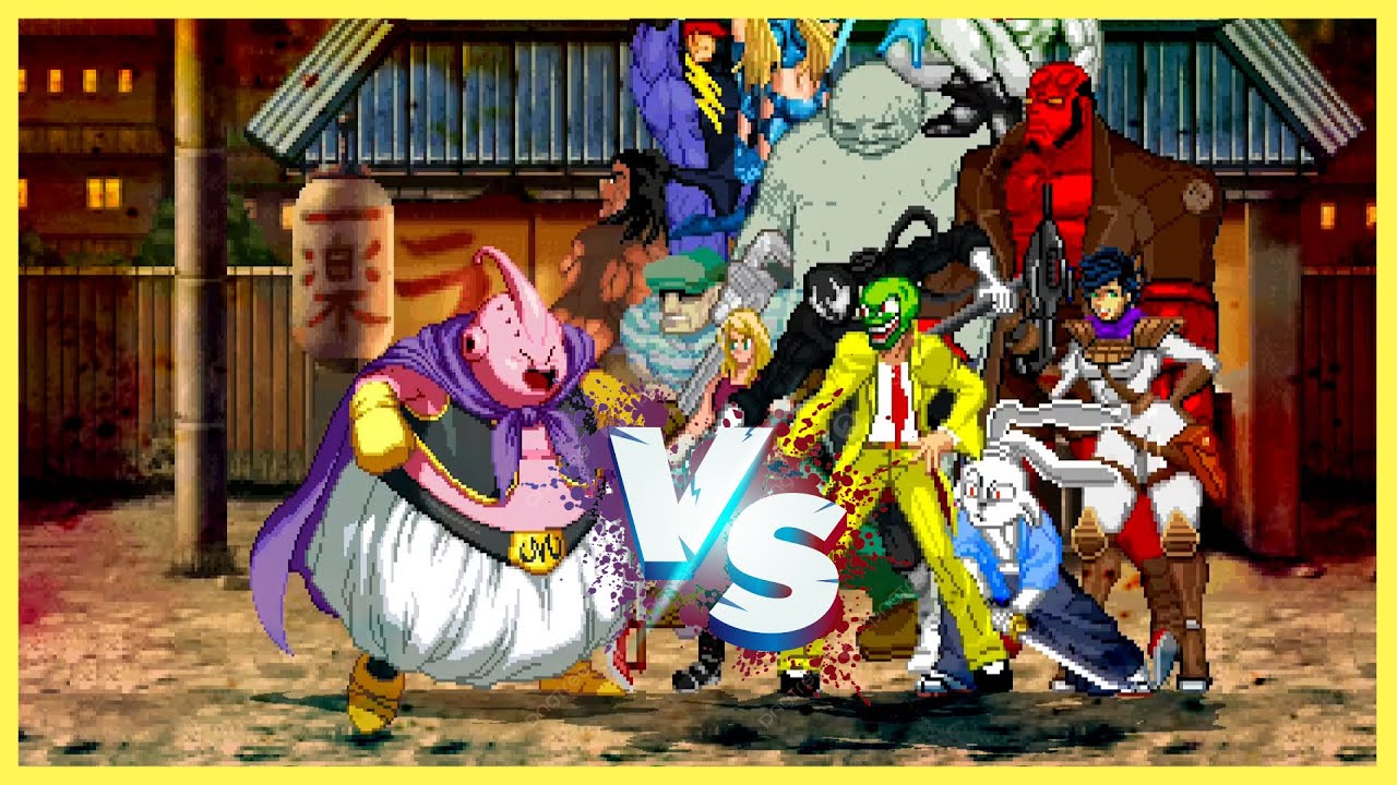 MAJIN BUU VS THE MASK | MULTIVERSAL MUGEN CLASH
