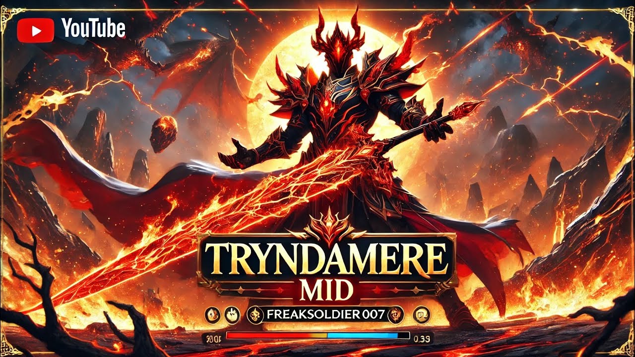 Tryndamere Mid Vs Veigar WILD RIFT 🟦🟨