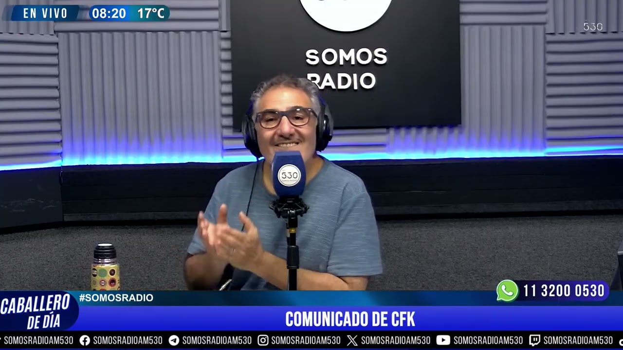 COMUNICADO DE CRISTINA FERN&Aacute;NDEZ DE KIRCHNER | CABALLERO DE DI&Iacute;A