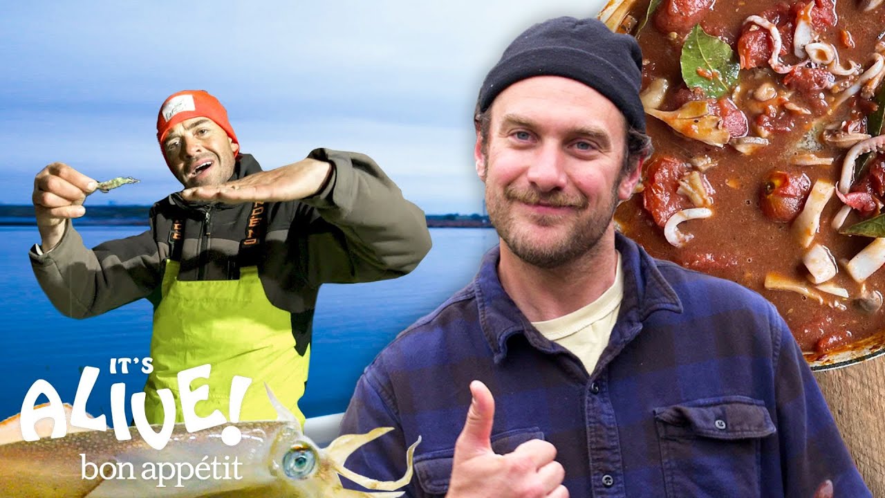 Brad Goes Squid Fishing | It's Alive | Bon App&eacute;tit