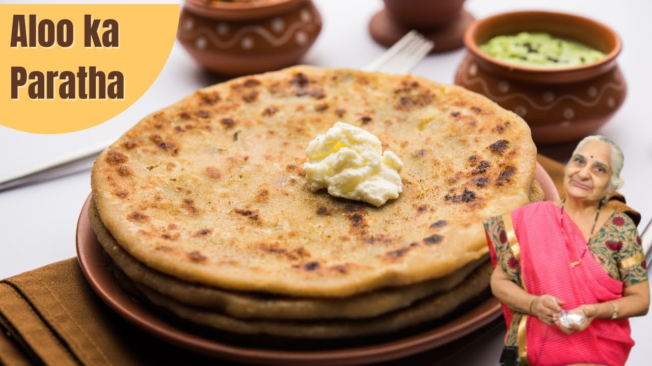 Chatpata, Homemade Aloo Paratha Recipe by Gujjuben I आलू पराठा बनाने का आसान तरीका | Gujju Ben Nasta