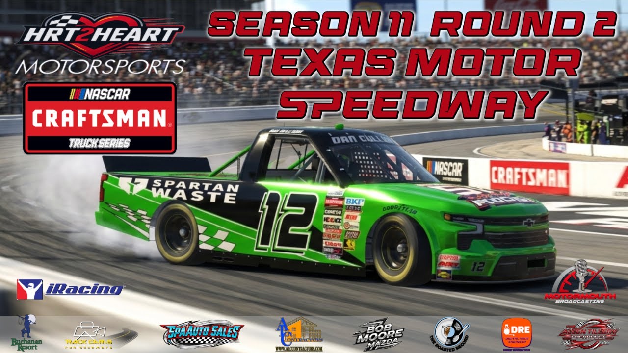 HRT2HEART Motorsports Truck Series Championship Season 11 Rd 2 Live from Texas Motor Speedway