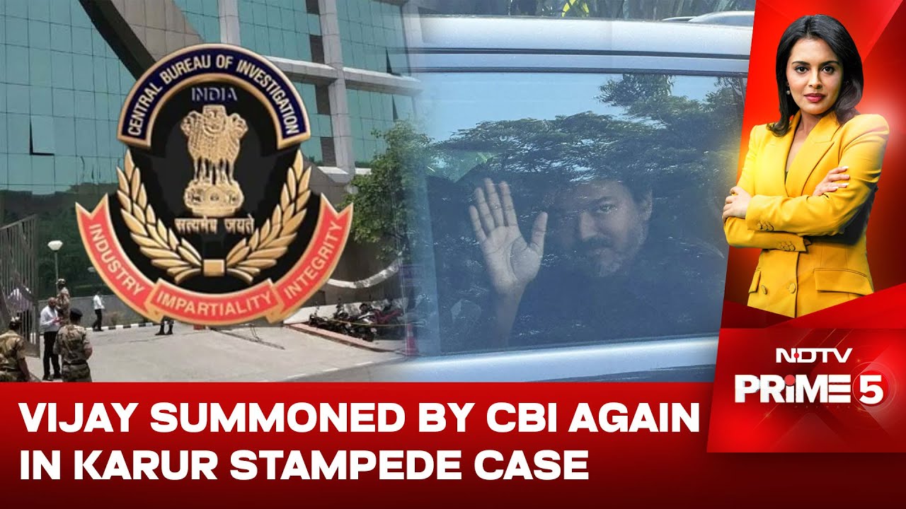 Vijay Summoned By CBI Again On Jan 19 For Questioning In Karur Stampede Case