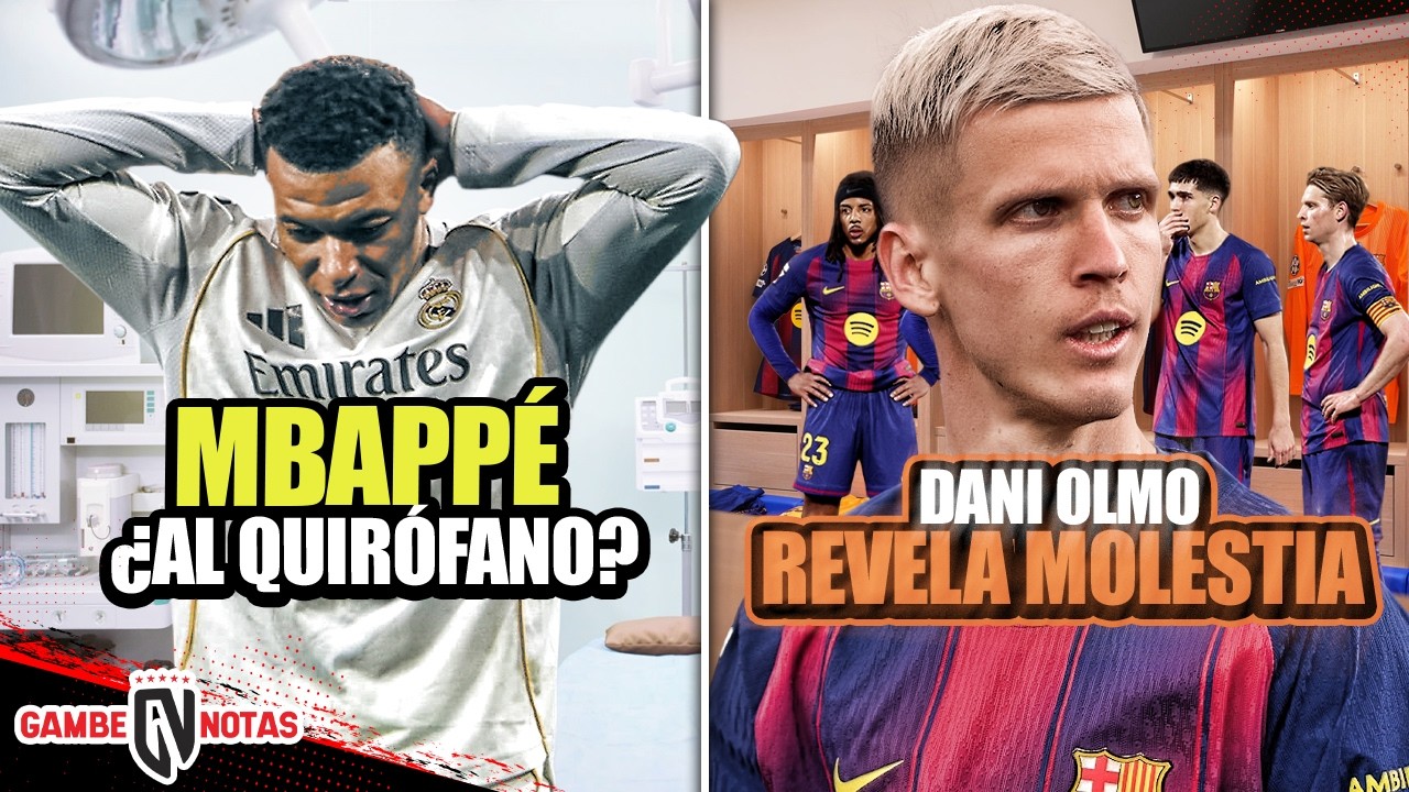 ¿Mbappé al quirófano?| Olmo confirma molestia de vestidor por esto | Oficial: CR7 compra su 1er club