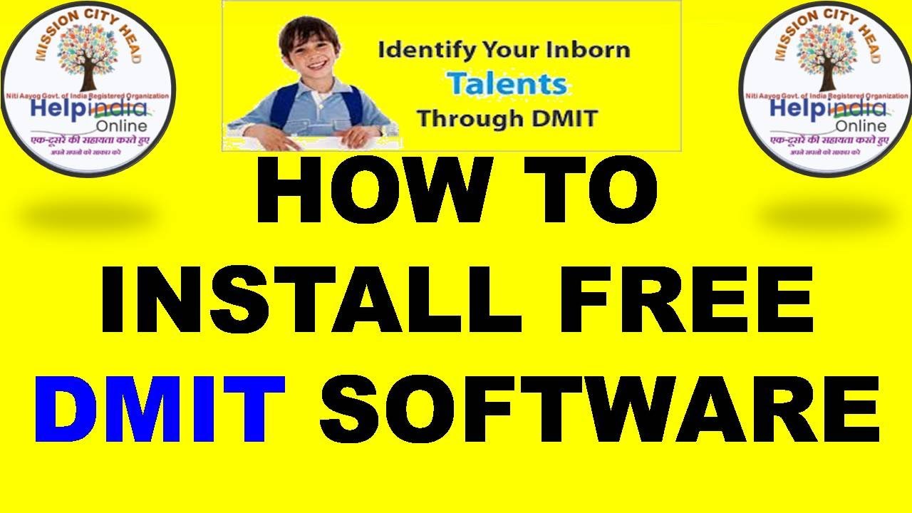HOW TO INSTALL DMIT SOFTWARE FREE  ll DR. PANKAJ VERMA