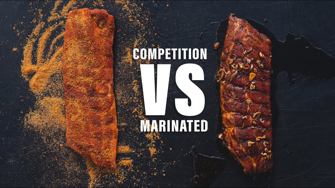 BBQ RIBS EXPERIMENT - Marinated VS Competition Ribs