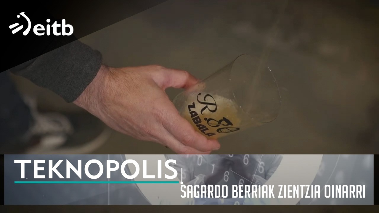 TEKNOPOLIS: Sagardo berriak zientzia oinarri