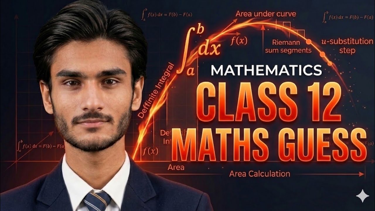 Class 12 Math Important Questions 2026 | 2nd Year Math Guess Paper