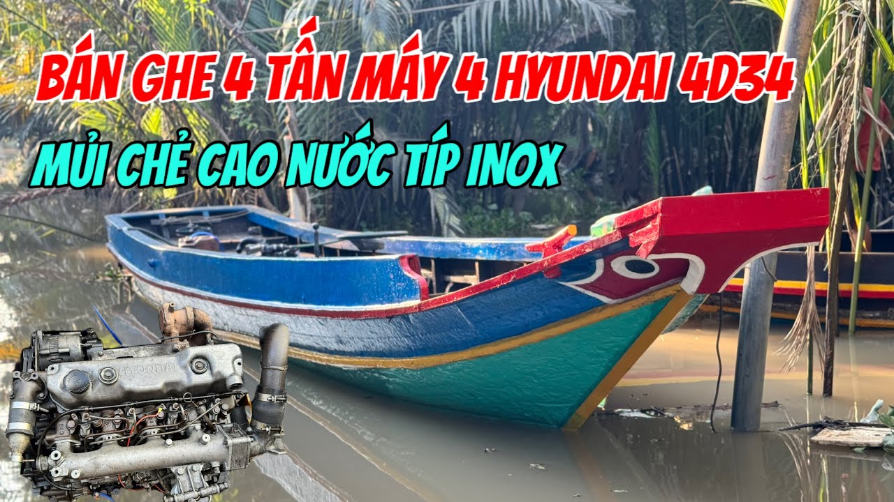 (Đã Bán)Bán Ghe 4 Tấn Máy 4 Hyundai 4d34 Mủi Chẻ Sao Núi Chỉ 45tr 0923,5555,97 Tâm| Tâm Vlog