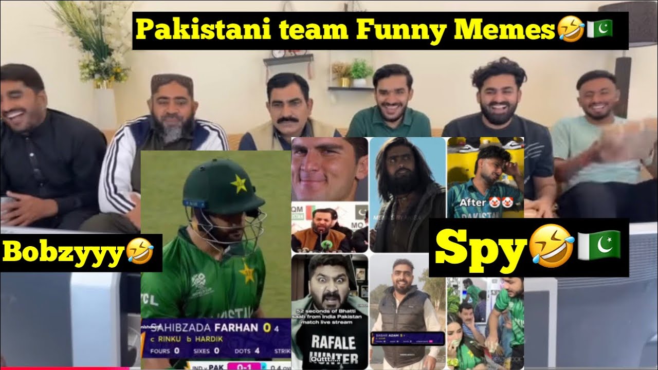 Funny Memes 🤣 | Bobzyyy Spy in Pak Memes 🤣🇵🇰 | Pakistan Team 🤣