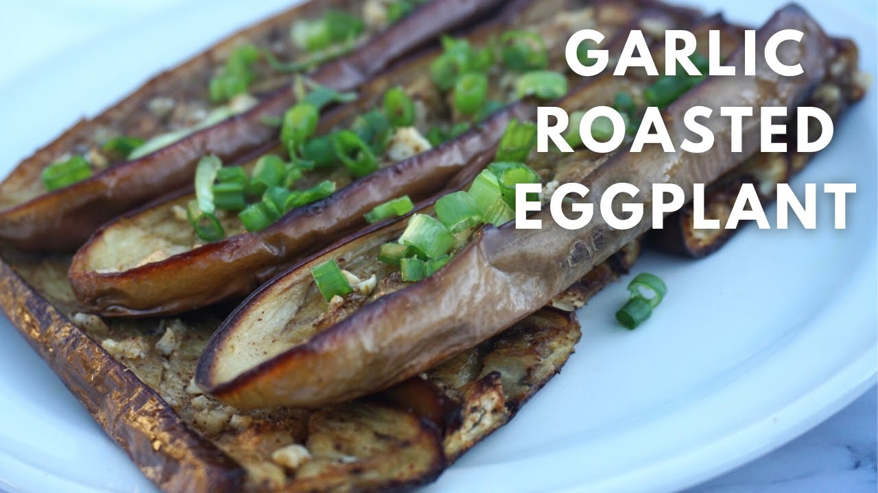 Authentic Chinese Garlic Roasted Eggplant Recipe (蒜蓉烤茄子) | Keto & Vegan Friendly (生酮茄子, 纯素食菜谱)