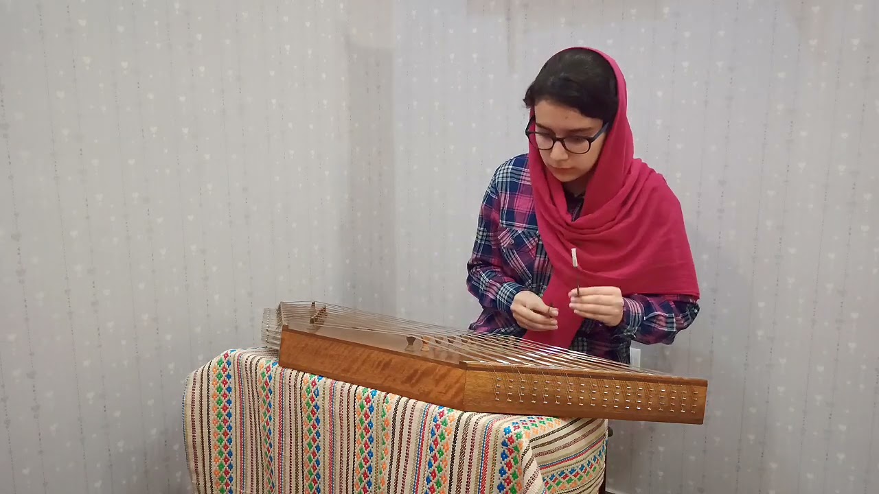 Charmezrab Mokhalef Segah by Payvar- Santoor Solo |چهارمضراب مخالف سه‌گاه پایور - اجرا درسا صداقت‌فر