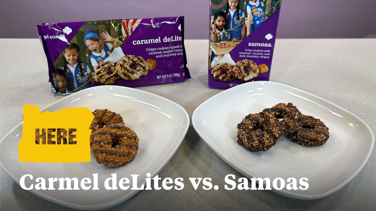Caramel deLites против Samoas: дегустация печенья Girl Scout