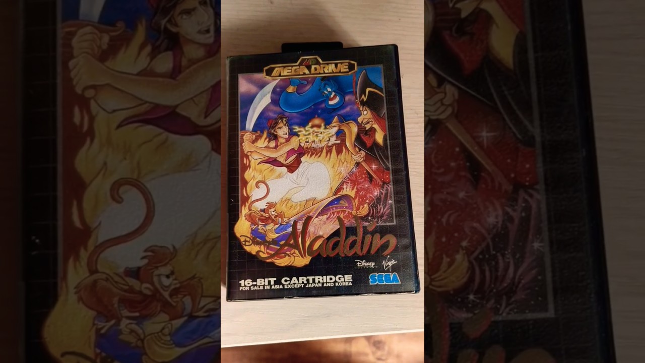 Sega Mega Drive 2, Aladdin #shortvideo #game #sega #ностальгия #играем #сега #олдытут #аладдин