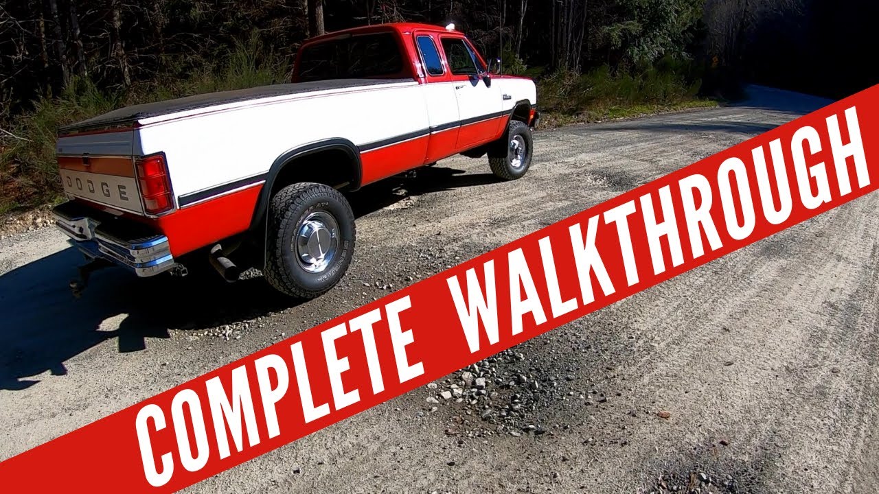 Прохождение | Dodge w250 1992 года, 5-ступенчатый двигатель Cummins, 12 клапанов