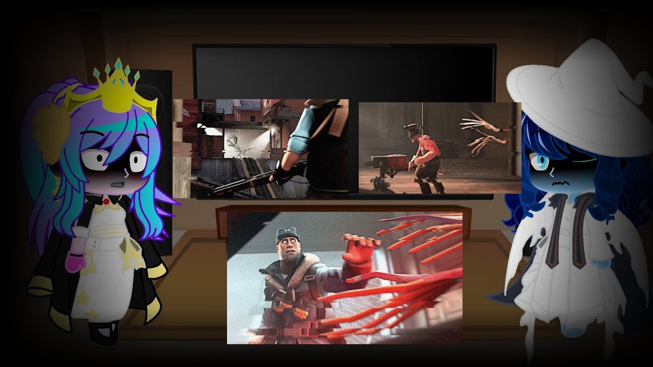 Fandoms React to Serverblight (SFM horror)