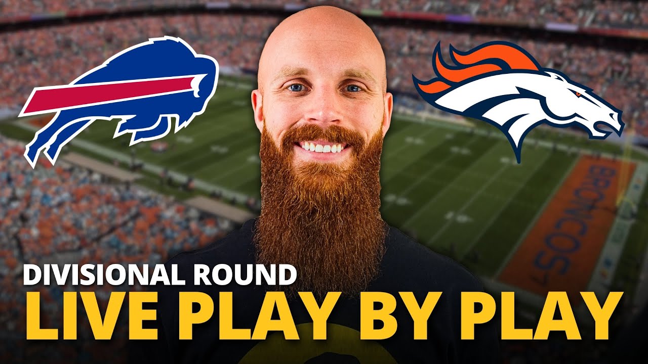 Bills vs Broncos LIVE play by play reaction! | Divisional Round