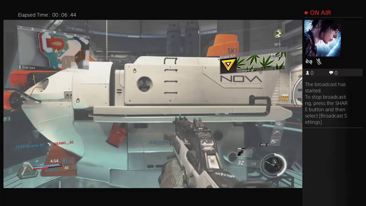 INFINITE WARFARE BETA SMG RPV EVO (EPIC) (RIPPER)!! GAMEPLAY