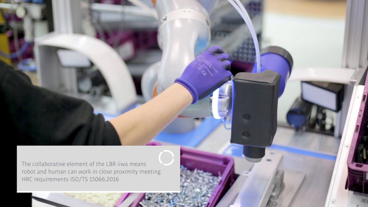 Kuka/BMW/Mini/Reeco - LBR iiwa cobot implementation