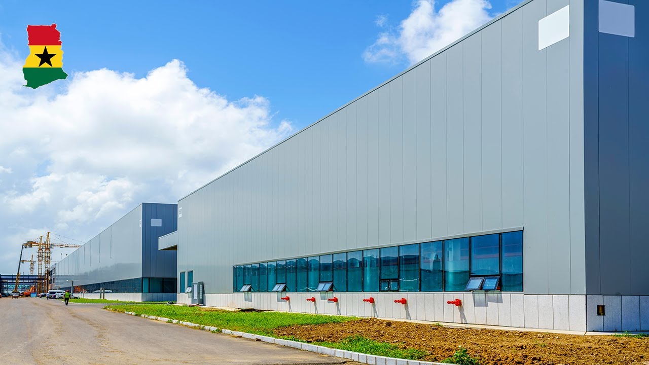 Ghana’s $90 million dollars Ceramic Tiles Factory is fast expanding