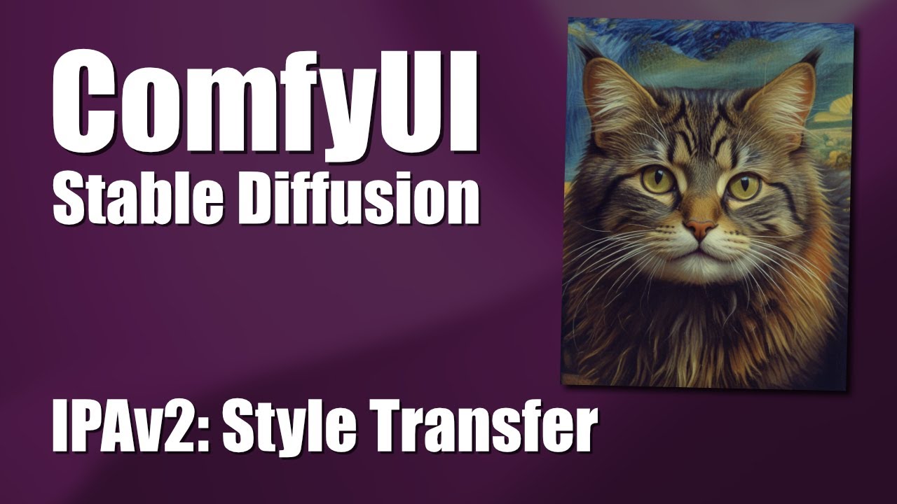 ComfyUI: IPAdapter v2 Style Transfer | Stable Diffusion | German | English Subtitles
