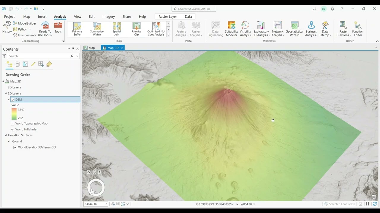 How To Create Contours in ArcGIS Pro