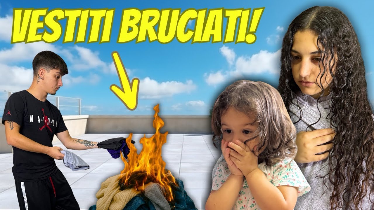I'M BURNING ALL OF VALE AND OUR DAUGHTER EMMA'S CLOTHES! *just kidding*