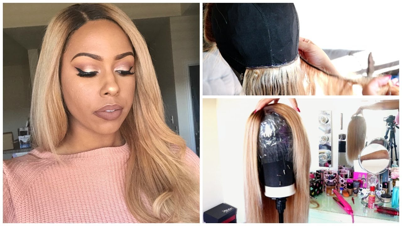 Make A Wig FAST! | Hot Glue Gun Method | ft. Fabwigs Aliexpress