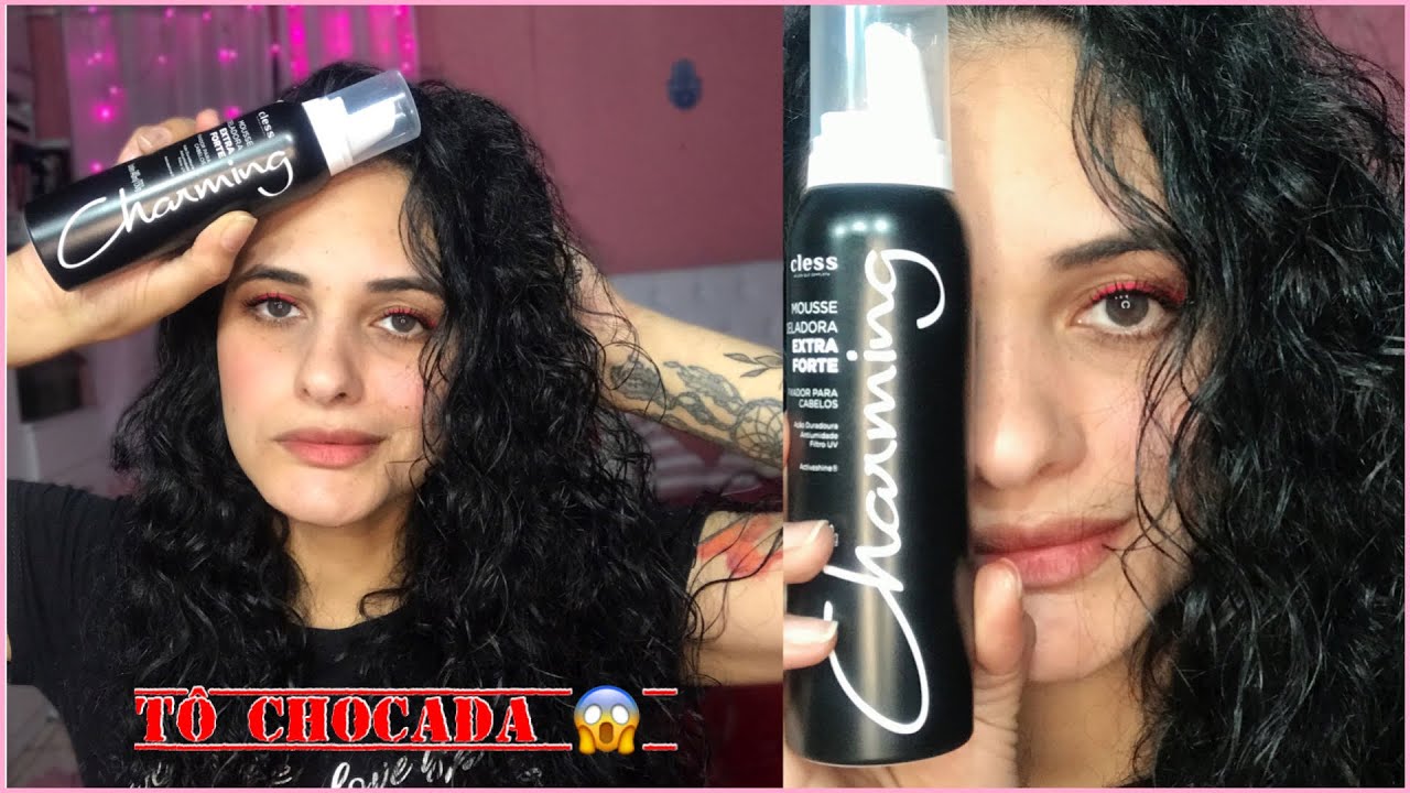 Testando Mousse Fixadora Charming l To Chocada l Pasternack Girl