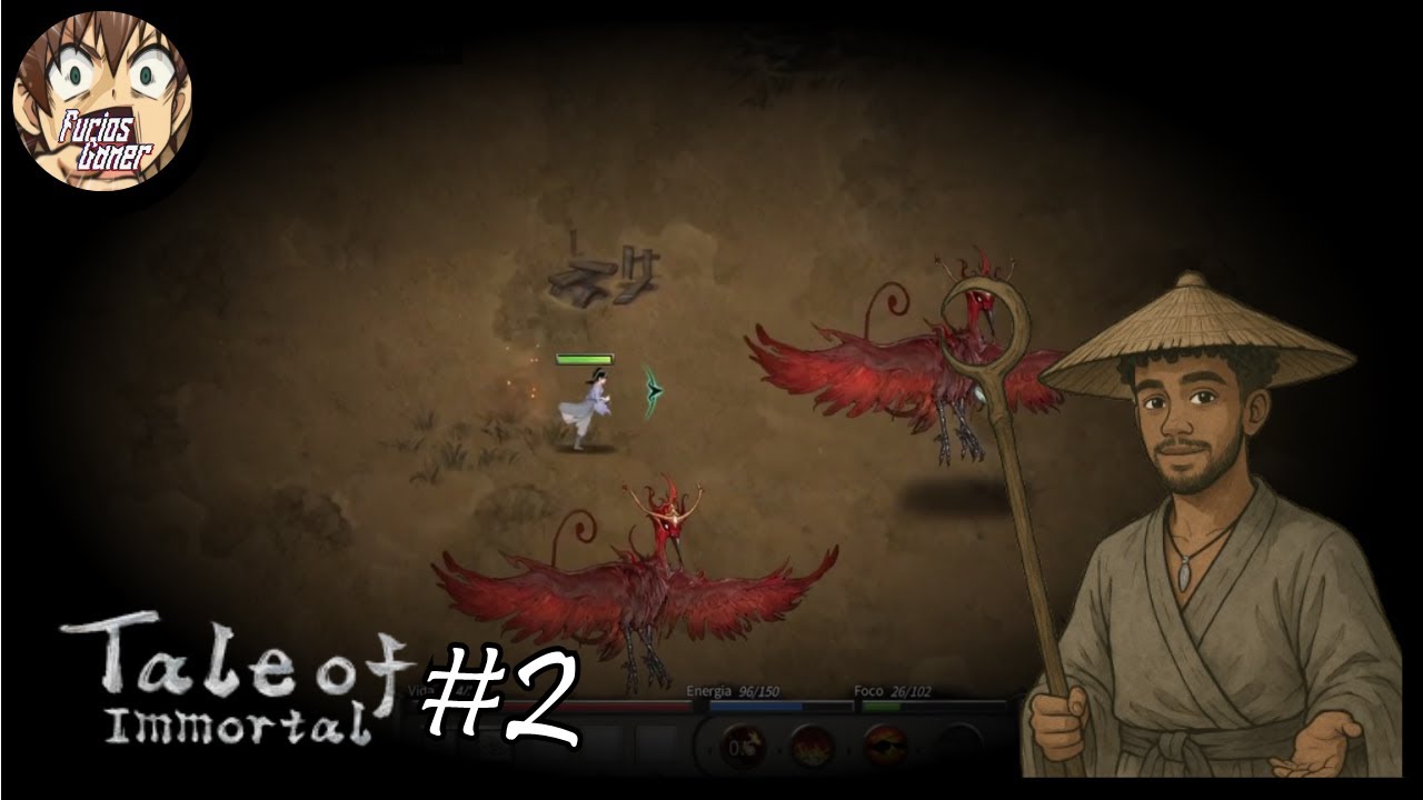 Tales of Immortal #2 - Encontramos uma Waifu linda e Enfrentando o Corvo de 3 Patas